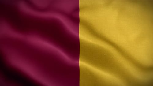 Flagge Rom Italien Loop Hintergrund 4K