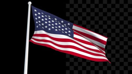 United States Flag Loop