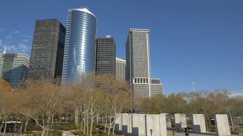 Towers and Battery Park, New York City