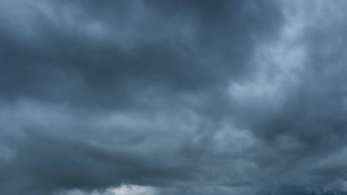 Dark Storm Clouds Moving