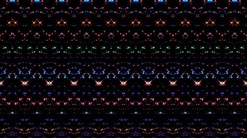 Dynamic Glowing Zigzag Light Pattern Loop Background