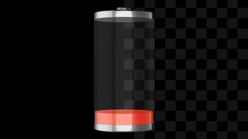 Entladen der Batterie