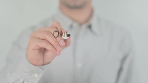 Man Writes One In A Million On Glass