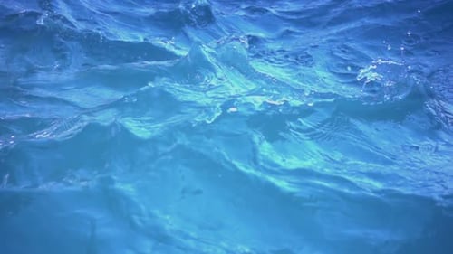 Surface of Water With Waves