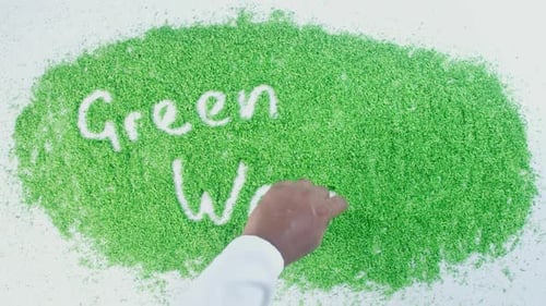 Green Writing Green Wave