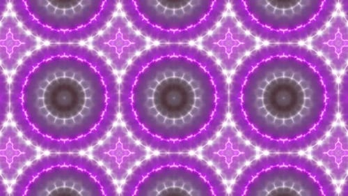 VJ Blinking Purple Light Kaleidoscope Lamp 4K Loop 06