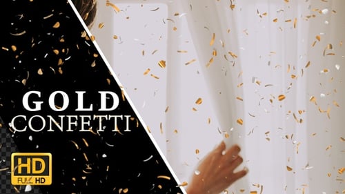 Realistic Confetti Falling Animation