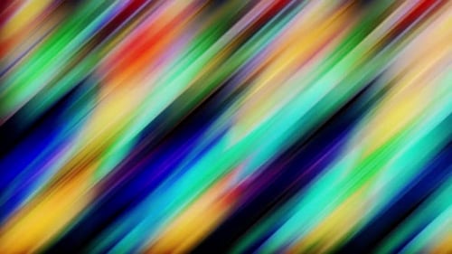 Abstract Colorful Diagonal Lines Motion Background Loop