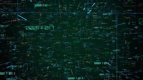 Binary Code Background