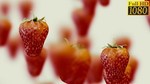 Strawberry Background Loops Pack V1