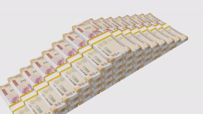 Indian Rupee Money Rain 4K, Backgrounds Motion Graphics ft. fall ...