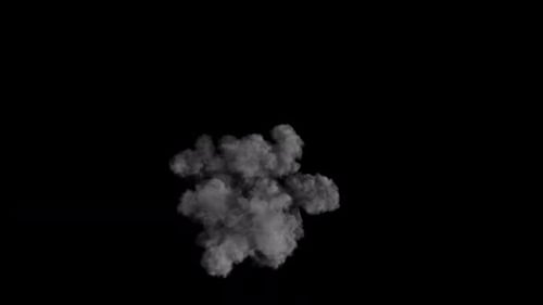 Dynamic Smoke Cloud Explosion Reveal Effect