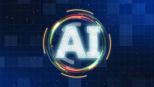 Animated Technology Ai Concept