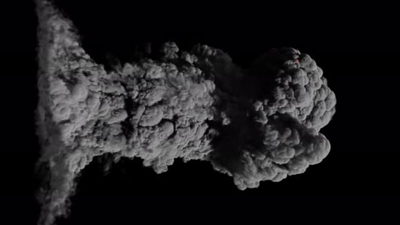 Realistic Ground Dust Cloud Effect Transition, Elements Motion Graphics ...