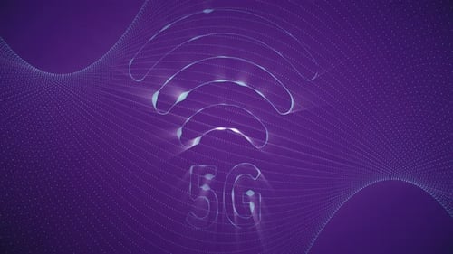digital 5g background