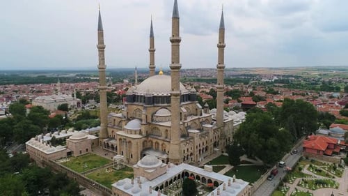Historic Mosque In The City Center
