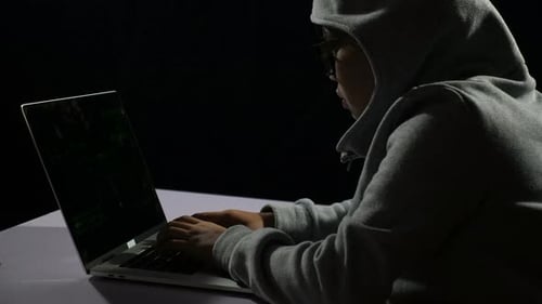 Woman Hacker Attack