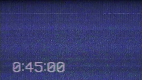 1 Minute Countdown. VHS Style 4k