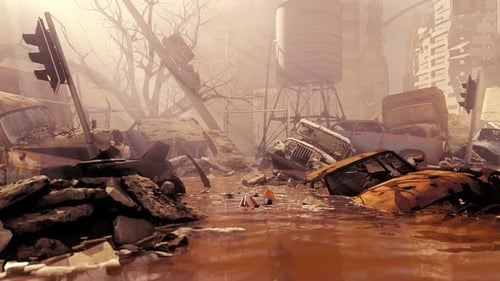 City Destroyed By War