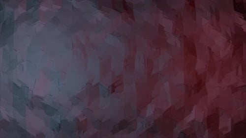 Abstract cubes random motion