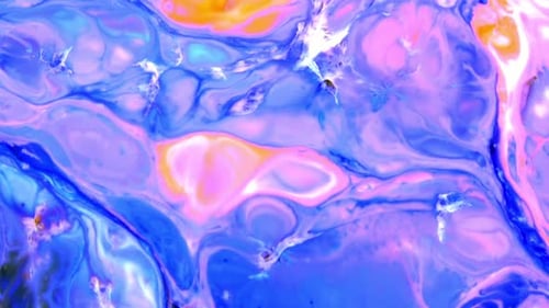 Psychedelic Sacral Paint Texture Background
