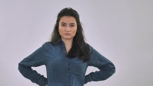 Portrait Femme En Colère