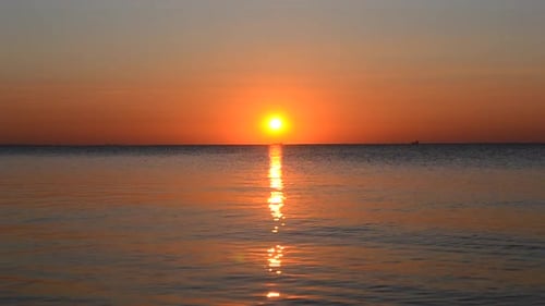 Sunset Dawn at Sea