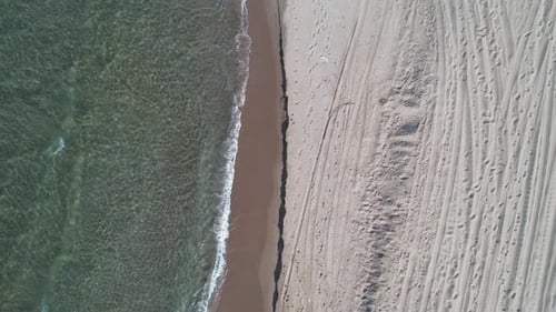 Beach and Sea Drone View