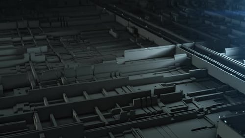 Sci Fi Industrial Panel