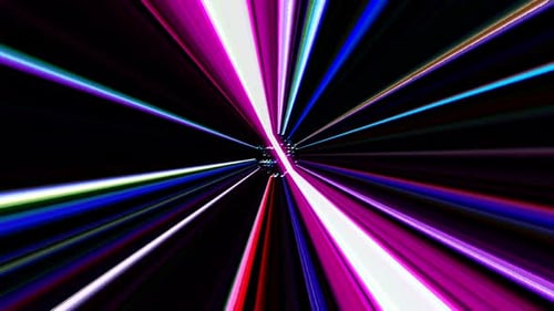 Beautiful videos that glow, shine brightly that regulate subtle movements with colorful stripes