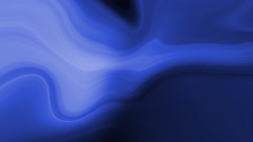 Abstract Blue Fluid Looping Background Animation