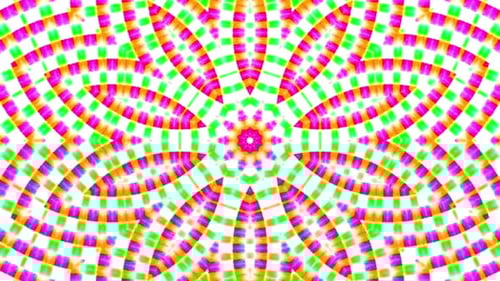 lines in multicolor binga shape texture. with blue reflection