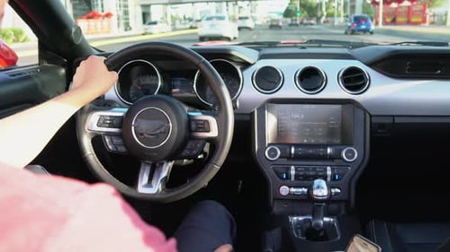 Riding a Car