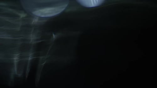 Abstract Lights on Dark Background