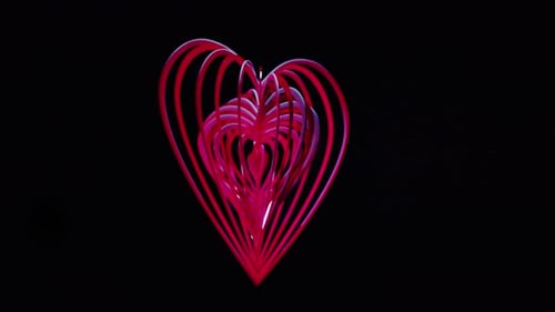 Abstract Heart Design for Love and Valentines Day