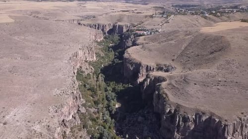 Drohnenaufnahmen der Kappadokienschlucht - Türkei