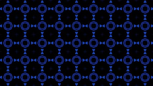 Abstract blue geometric seamless pattern background