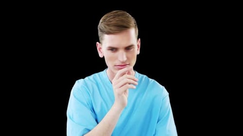Surgeon using digital screen