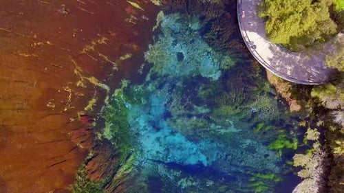 Wunderschöne Wasserquelle
