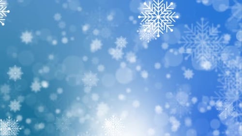 Winter-Hintergrundschleife