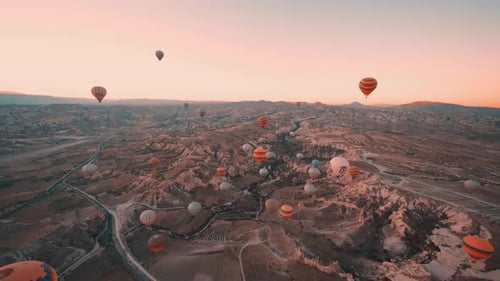 Turkey Landscape In Cappadocia