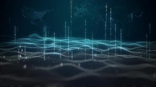 Digital Wave Binary Code