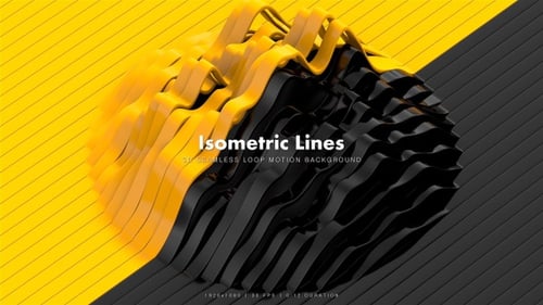 Movimento de linhas isométr
