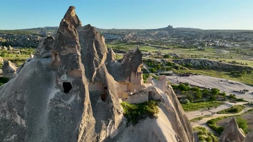 Best Cappadocia Textures aerial view 4 K Turkey