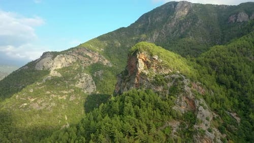 Rivière dans les montagnes d'Alanya, Turquie