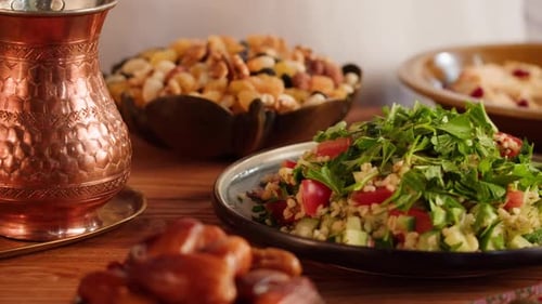 Middle Eastern Food on Display