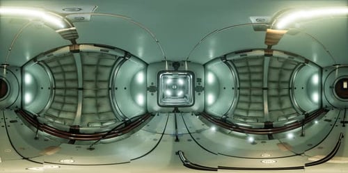 VR360 Innenraum der Raumstation