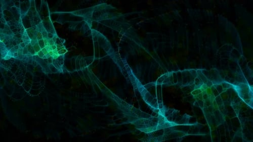 Abstract Neural Network Energy Flow Background