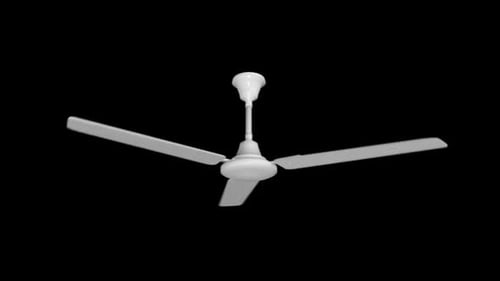 Ceiling Fan Begin Spinning