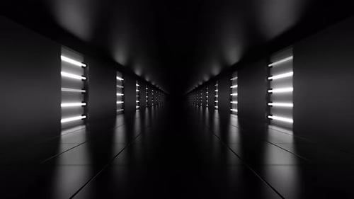 Black White Tunnel Loop